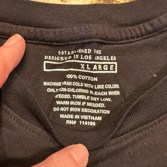 Texas Tech Red Raiders Adult XL Black Short Sleeve T-Shirt - Picture 4 of 5